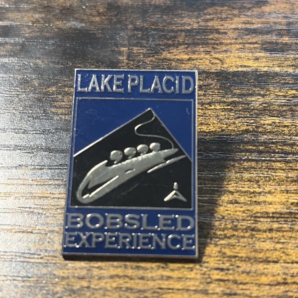1980 Lake Placid Bobsled Experience Pin